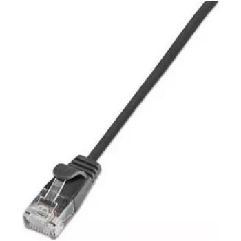 Wirewin Triotronik PKW-LIGHT-STP-K6 0,5 SW Cat6 S/FTP -verkkokaapeli, musta, 0,5 m
