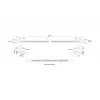 Wirewin Triotronik Cat6 U/UTP -verkkokaapeli 0,5 m harmaa PKW-TOUGH-K6 0.5