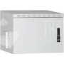 Wirewin IP55 ulkokäyttöön 19 tuuman seinäkotelo, 600x600 mm, 12U, harmaa (WCAB OUT 600X600X12U)