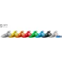 Wirewin SLIM UL6 10 OR - Cat.6 SLIM-Light -kaapeli, U/UTP, 10 m, oranssi PKW-LIGHT-K6 10.0 OR
