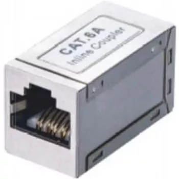 Wirewin WKUP KAT6A STP suojattu Keystone-liitin RJ45 naaras-naaras