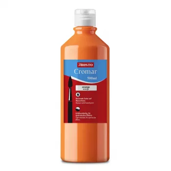 ARISTO Cromar nestemäinen temperaväri oranssi 500 ml, 1 pullo (AR30910)