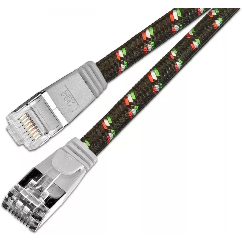Wirewin Triotronik Cat6 U/FTP -verkkokaapeli, 3 m, RJ45, harmaa PKW-TOUGH-STP-K6 3.0