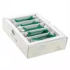 Wirewin SLIM-LS-K6A 0.1 GN 50 Cat6a U/FTP Slim Ethernet -verkkokaapeli, 0,1 m, vihreä, 50 kpl:n pakkaus