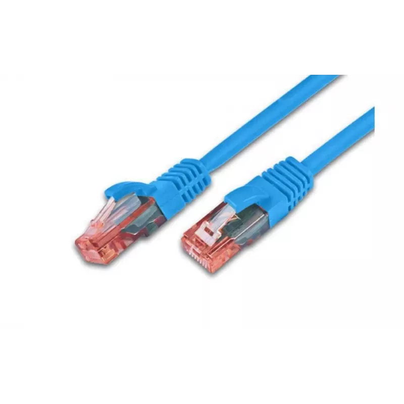 Wirewin PKW-UTP-KAT6 1.0 BL Cat6 U/UTP -verkkokaapeli, 1 m, sininen