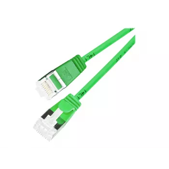 Wirewin PKW-LIGHT-STP-K6A 5.0 GN Cat 6a U/FTP Slim Ethernet -verkkokaapeli, vihreä, 5 m