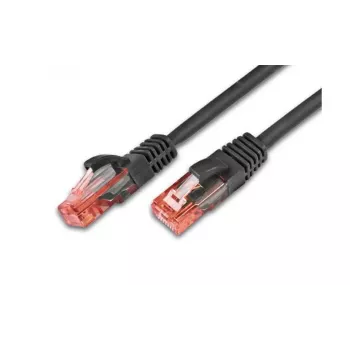 Wirewin PKW-UTP-KAT6 0,5 SW Cat6 U/UTP -verkkokaapeli, 0,5 m, musta