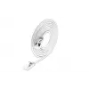 Wirewin Cat 6a U/FTP Slim pyöreä verkkokaapeli 7 m valkoinen PKW-LIGHT-STP-K6A 7.0 WS