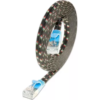 Wirewin SLIM ST6 1 BL - Cat.6 SLIM-Tough -kaapeli, F/FTP, 1,0 m, sininen PKW-TOUGH-STP-K6 1.0 BL