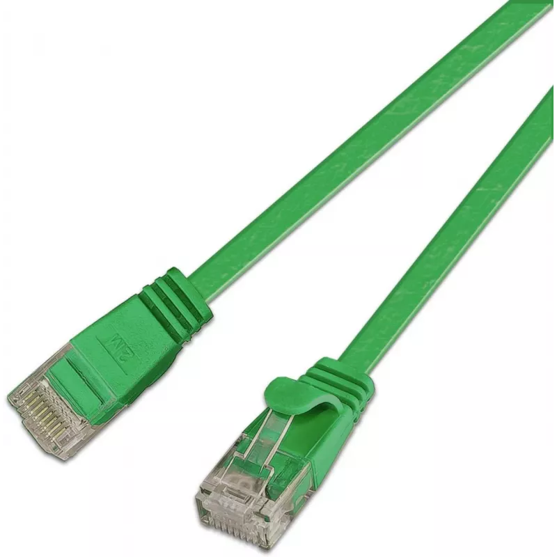 Wirewin Cat.6 U/UTP ohut Ethernet-patchkaapeli, 0,15 m, vihreä PKW-SLIM-KAT6 0.15 GN
