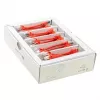 Wirewin SLIM-LS-K6A 0.1 RD 50 Cat6a U/FTP ohut Ethernet-patchkaapeli, 0,1m, punainen, 50 kpl:n pakkaus