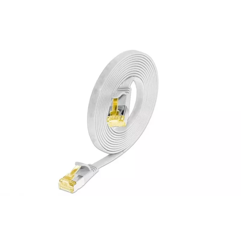 Wirewin Cat6a U/FTP ohut Ethernet-patchkaapeli, RJ-45, 3m, valkoinen PKW-STP-SLIM-K6A 3.0 WS