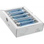 Wirewin SLIM-LS-K6A 0.1 BL 50 - Cat6A ohut Ethernet-patchkaapeli, 0,1m, U/FTP, sininen, 50 kpl:n pakkaus