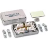 Wirewin CB KAT6 STP suojattu verkkopistorasia, 2x RJ45, pinta-asennus, harmaa