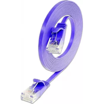 Wirewin Cat.6 U/UTP ohut Ethernet-patchkaapeli, RJ45, 1,0 m, violetti PKW-SLIM-KAT6 1.0 VT