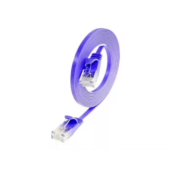 Wirewin Cat.6 U/UTP ohut Ethernet-patchkaapeli, RJ45, 1,0 m, violetti PKW-SLIM-KAT6 1.0 VT