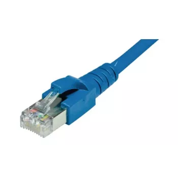 Dätwyler unilan CAT 6a S/FTP patchkaapeli, RJ45 RJ45:een, 1 m, LSZH, sininen 653 708