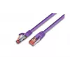 Wirewin S/FTP CAT6 0,25 m verkkokaapeli, violetti (PKW-PIMF-KAT6 0.25 VT)