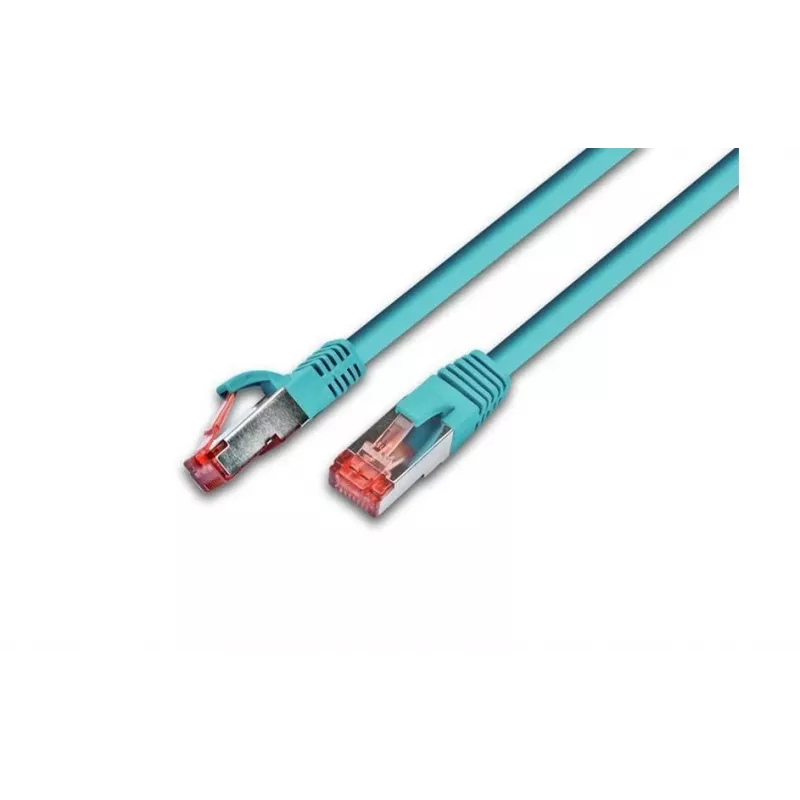 Wirewin CAT6 S/FTP LSOH -patchkaapeli 4 m turkoosi PKW-PIMF-KAT6 4.0 TK