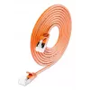 Wirewin SLIM-LS-K6A 0,15 OR 50 Cat6A Slim Ethernet -patchkaapeli, 0,15 m, U/FTP, oranssi, 50 kpl:n pakkaus