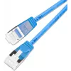 Wirewin SLIM-LS-K6A 0.25 BL 50 Cat.6A U/FTP Slim Ethernet -patchkaapeli, 0,25 m, sininen, 50 kpl:n pakkaus