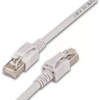 Wirewin PKL-PIMF-KAT6A 1.0 Cat6a S/FTP verkkokaapeli, 1 m, harmaa