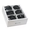 Wirewin SLIM-LS-K6A 1.0 BK 90 Cat6A U/FTP Slim Ethernet-verkkokaapeli, 1,0 m, musta, 90 kpl:n pakkaus