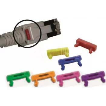 Wirewin PKL-LED CLIP GE LED-kaapeliklipsi RJ45-verkkokaapeleille, keltainen