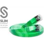 Wirewin Cat6 U/FTP Slim Ethernet-verkkokaapeli 0,75 m vihreä PKW-STP-SLIM-KAT6 0.75 GN