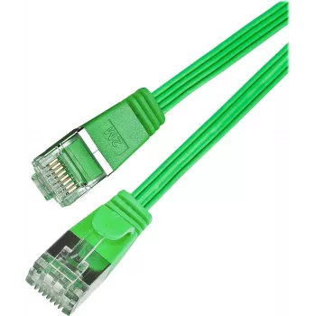 Wirewin Cat6 U/FTP Slim Ethernet-verkkokaapeli 0,75 m vihreä PKW-STP-SLIM-KAT6 0.75 GN