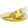 Wirewin Cat.6 U/UTP Slim -verkkokaapeli, 0,15 m, keltainen PKW-SLIM-KAT6 0.15 GE