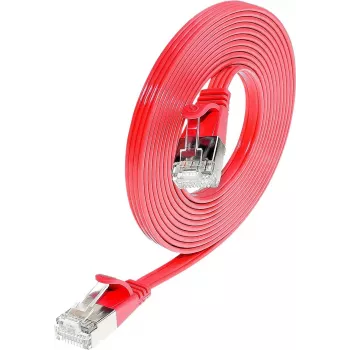 Wirewin Triotronik PKW-STP-SLIM-KAT6 10.0 RT Cat6 STP Slim Ethernet-verkkokaapeli, 10 m, punainen