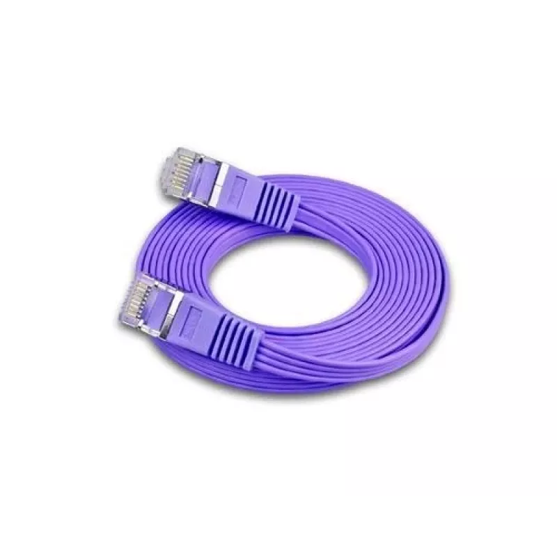 Wirewin Triotronik Cat6 U/FTP Slim -verkkokaapeli, 10 m, violetti PKW-STP-SLIM-KAT6 10.0 VT