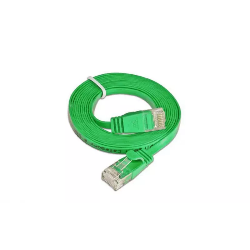 Wirewin Cat.6 Slim Ethernet-verkkokaapeli U/UTP 15 m vihreä PKW-SLIM-KAT6 15.0 GN