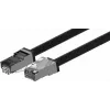 Wirewin Outdoor CAT6A S/FTP -verkkokaapeli, 30 m, musta PKW-OUT-SF-K6A-PUR 30.0