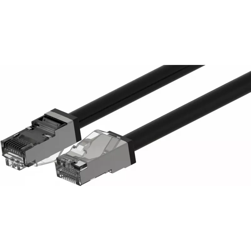 Wirewin Outdoor CAT6A S/FTP -verkkokaapeli, 30 m, musta PKW-OUT-SF-K6A-PUR 30.0