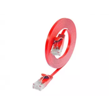 Wirewin Cat.6 Slim Ethernet-verkkokaapeli U/UTP 15 m punainen PKW-SLIM-KAT6 15.0 RT