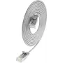 Wirewin Cat.6 Slim-Light -verkkokaapeli U/UTP 0,5 m harmaa (PKW-LIGHT-K6 0.5)