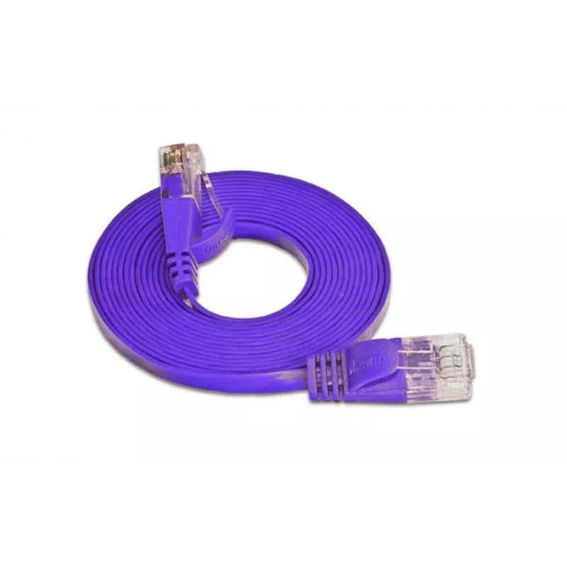 Wirewin Cat.6 SLIM patchkaapeli U/UTP 25 m violetti PKW-SLIM-KAT6 25.0 VT