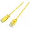 Wirewin SLIM UL6 2 GE - Cat.6 Slim-Light patchkaapeli, U/UTP, 2,0 m, keltainen PKW-LIGHT-K6 2.0 GE