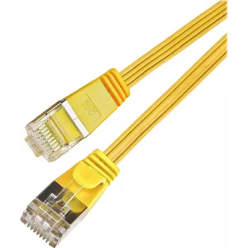 Wirewin Triotronik Cat6 U/FTP Slim patchkaapeli, RJ45 uros-uros, 0,5 m, keltainen PKW-STP-SLIM-KAT6 0.5 GE