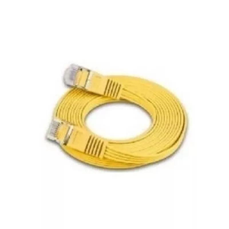 Wirewin Triotronik Cat6 U/FTP Slim patchkaapeli, RJ45 uros-uros, 0,5 m, keltainen PKW-STP-SLIM-KAT6 0.5 GE