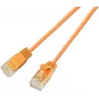 Wirewin SLIM KAT6A 10 Gigabit Light patchkaapeli pyöreä, U/UTP, Ø 3,6 mm, oranssi (SLIM-L-UU-K6A 10.0 OR)