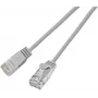 Wirewin SLIM KAT6A 10 Gigabit Light patchkaapeli, U/UTP, Ø 3,6 mm, harmaa, 10,0 m (SLIM-L-UU-K6A 10.0)