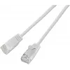 Wirewin SLIM KAT6A 10 Gigabit Light patchkaapeli pyöreä, U/UTP, Ø 3,6 mm, valkoinen (SLIM-L-UU-K6A 2.0 WT)