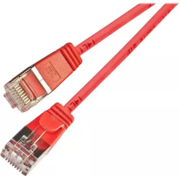 Wirewin Triotronik PKW-LIGHT-STP-K6 0,15 RT - Cat6 F/FTP -verkkokaapeli, RJ45, punainen, 0,15 m
