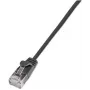 Wirewin Triotronik PKW-LIGHT-STP-K6 1.0 SW Cat6 STP -verkkokaapeli, RJ-45 uros-uros, 1 m, musta