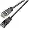 Wirewin Triotronik PKW-LIGHT-STP-K6 1.0 SW Cat6 STP -verkkokaapeli, RJ-45 uros-uros, 1 m, musta