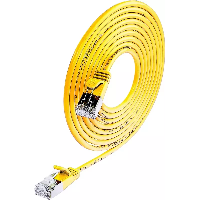 Wirewin Triotronik F/UTP Cat6 -verkkokaapeli 10 m harmaa RJ45 PKW-LIGHT-STP-K6 10.0 GE
