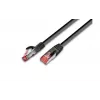 Wirewin PKW-PIMF-KAT6A 1.0 SW Cat6a S/FTP -verkkokaapeli, 1 m, musta